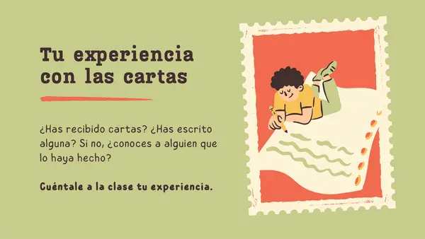 La carta. 