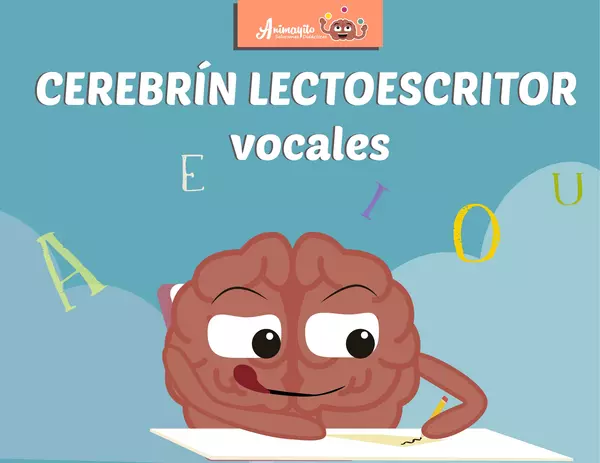 Cerebrín Lectoescritor de vocales en Español