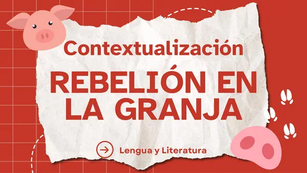 Contextualización Rebelión en la granja