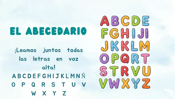 Aprendemos el orden alfabético