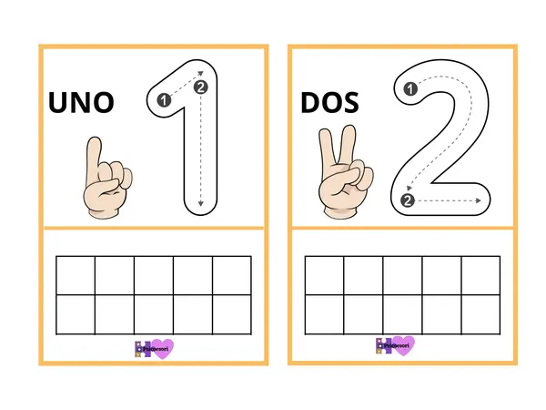 Numeros del 1 al 20