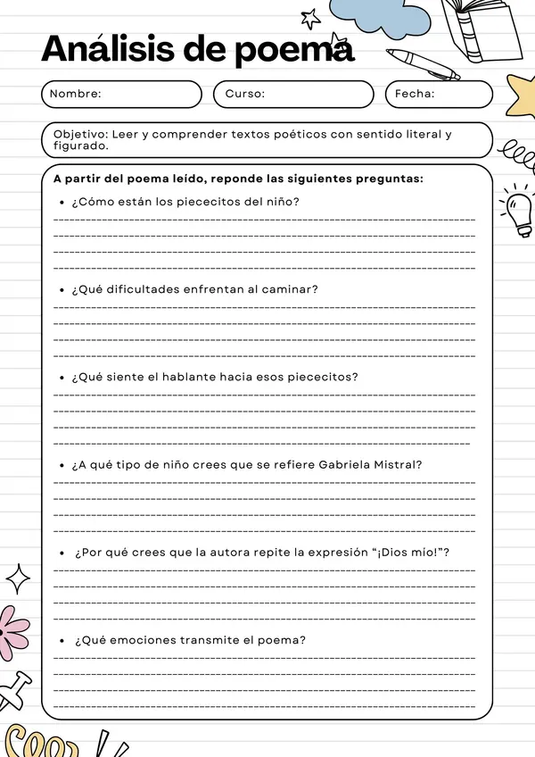 Análisis de poema