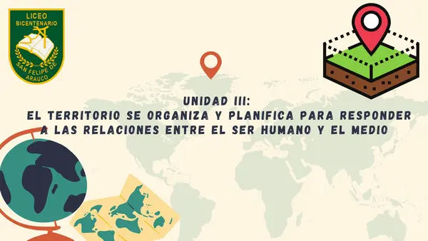 Geografía: Planificación territorial 