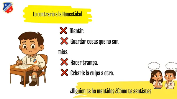 El valor de la honestidad 
