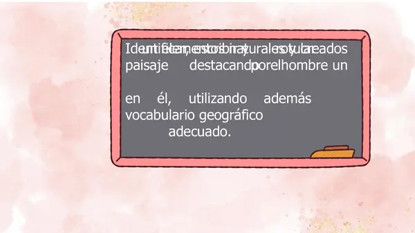 DESCRIBIR UN PAISAJE 