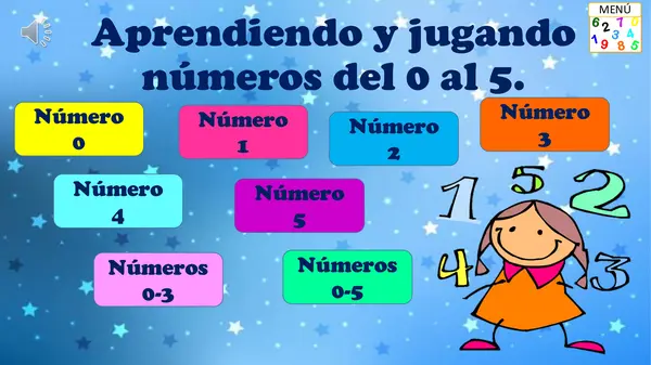 Números del 0 al 5