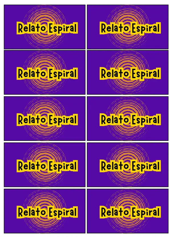 juego interactivo -Relato espiral