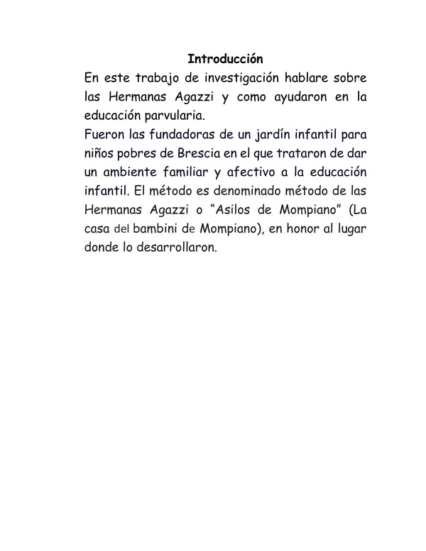 Precursores de  LA educacion Parvularia