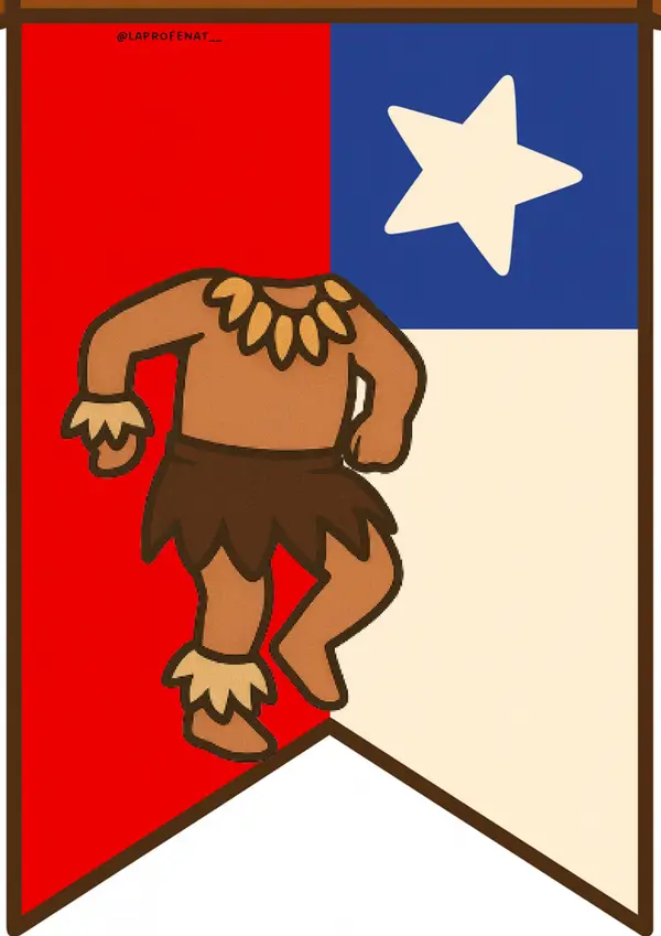 Banderines personalizables Chile (18 de Septiembre)
