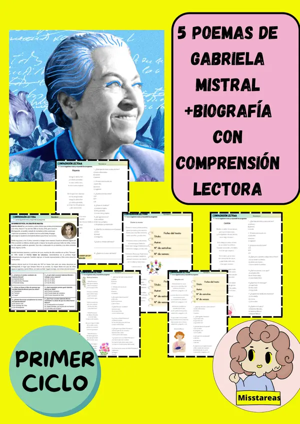 Poemas, Gabriela Mistral