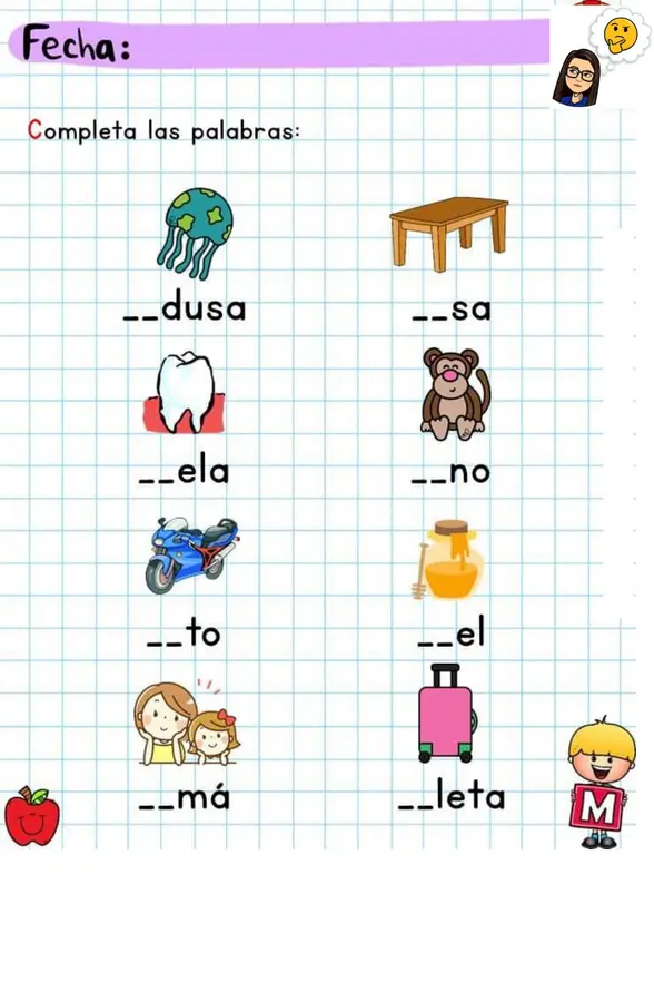 Cuadernillo de lectoescritura 