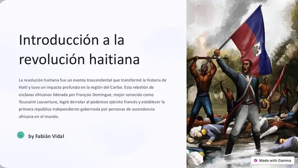 La revolución Haitiana