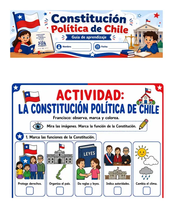 GUÍA CONSTITUCIÓN POLÍTICA