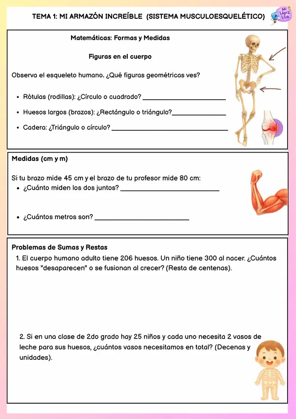 Cuaderno de Repaso: Aprendiendo y creando en 2° de Primaria