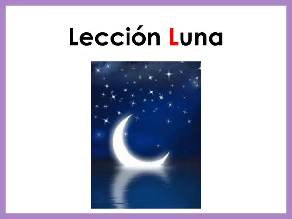 Lección matte Estrella