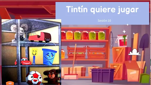 Cuento "Tintín quiere jugar"