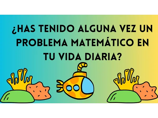 Presentación de problemas matemáticos 