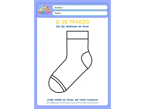 Actividad de concientización: Día del Síndrome de Down