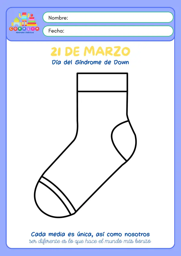 Actividad de concientización: Día del Síndrome de Down