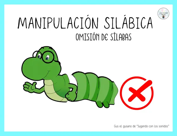 Conciencia fonológica: Manipulación silábica