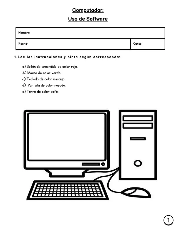 Guía: Uso de software