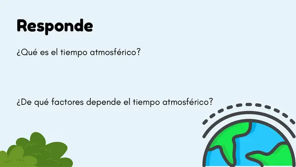 Instrumentos para medir el Tiempo Atmosférico