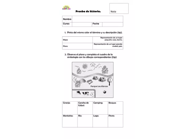 Prueba mapas y planos