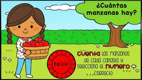 CUENTA LAS MANZANAS