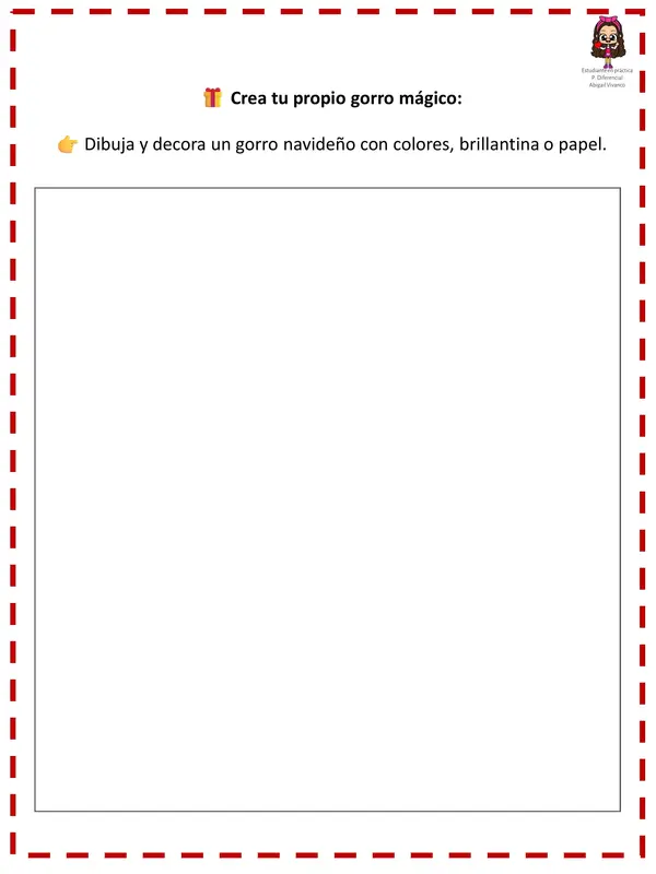 Comprensión lectora y actividades navideñas infantiles