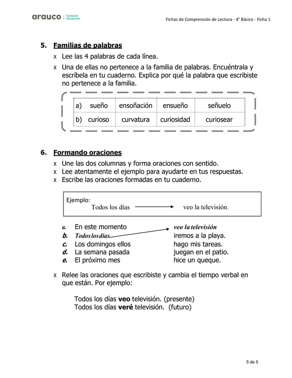 COMPRENSION LECTORA 2 BASICO 