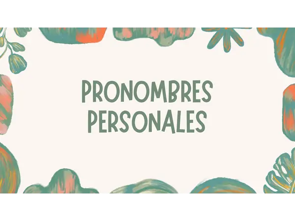 pronombres personales 