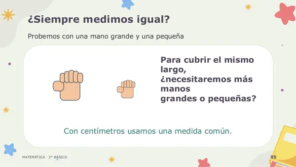 Medición - 2° básico 
