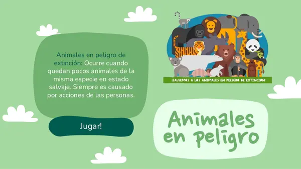 Adivinanzas animales en peligro de extinción