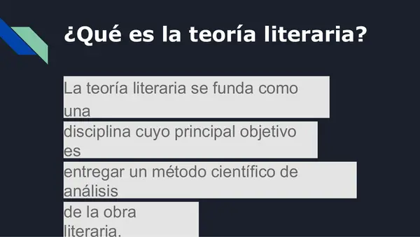 Análisis e interpretación de textos literarios considerando sus recursos estéticos