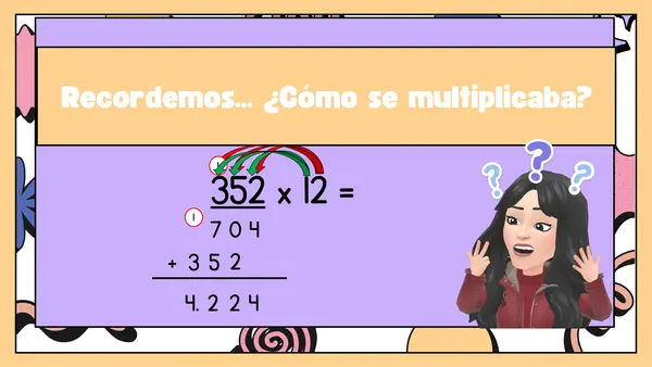Multiplicaciones por 2 dígitos