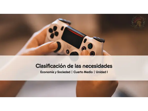 Clasificación de las necesidades | Economía y Sociedad