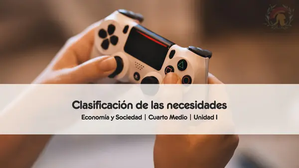 Clasificación de las necesidades | Economía y Sociedad