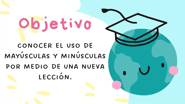Lección luna, uso de mayúscula y minúscula