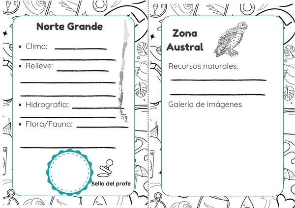 Pasaporte: Las zonas naturales (compaginado como libro, listo para imprimir)