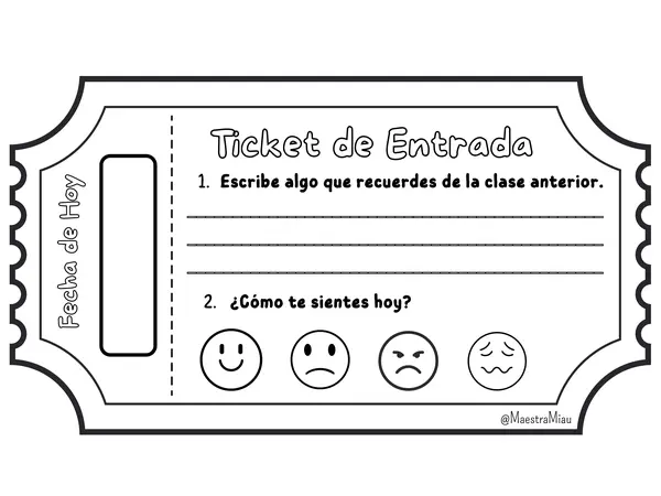 "Ticket de Entrada"