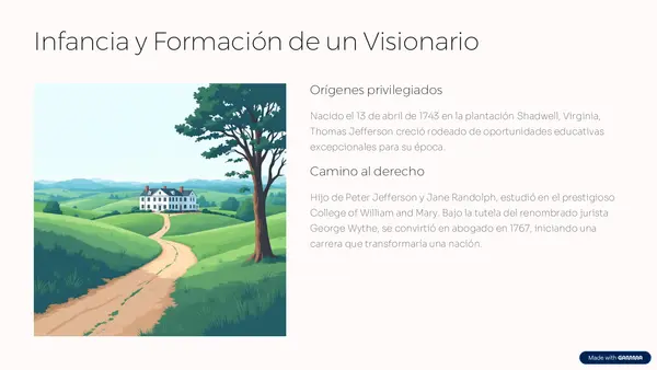 Thomas Jefferson (Tercer presidente de EEUU)