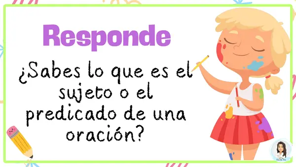 Sujeto y predicado