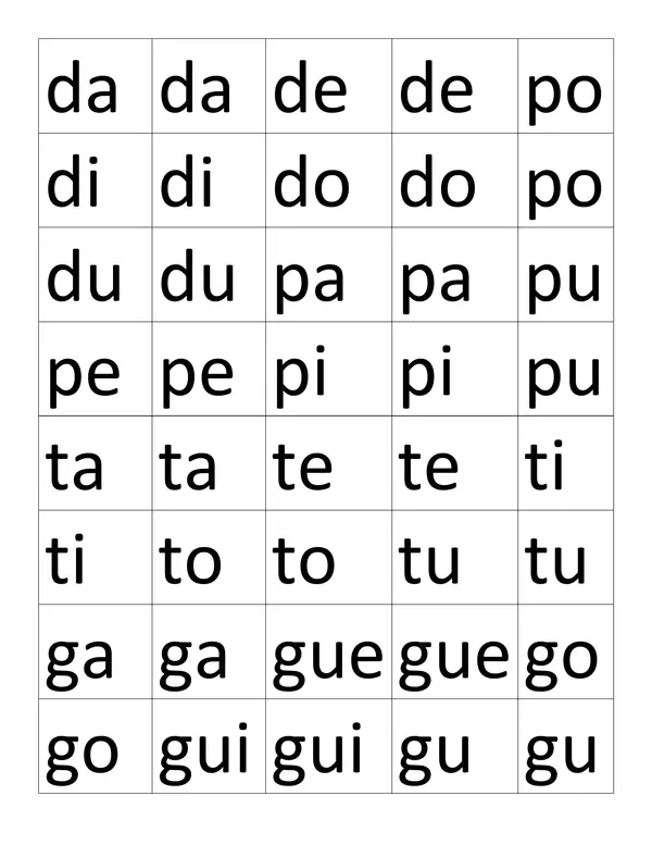 SÍLABAS