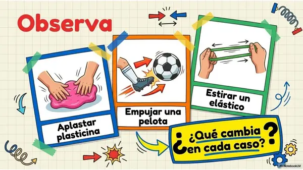 Clase 2 Unidad de Fuerza: Diapositivas Ciencias Naturales | 4° Básico
