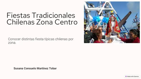 Fiesta Tradicionales en Chile (zona centro)