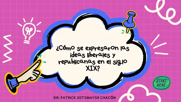 ¿Cómo se expresaron las ideas liberales y republicanas en el siglo XIX?