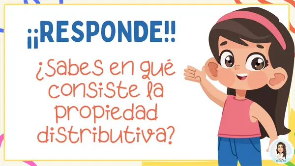 Propiedad distributiva de la multiplicación 