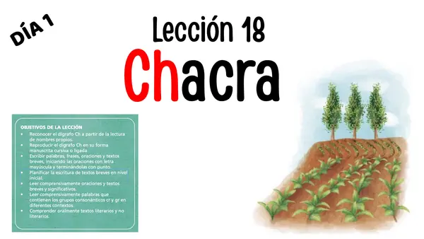Lección 18 Chacra Parte 2 Mayúsculas Método Matte