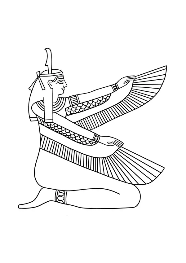 Páginas para colorear Antiguo Egipto