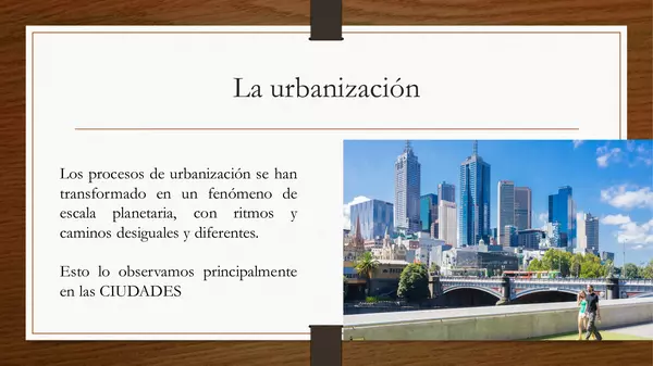 Urbanización